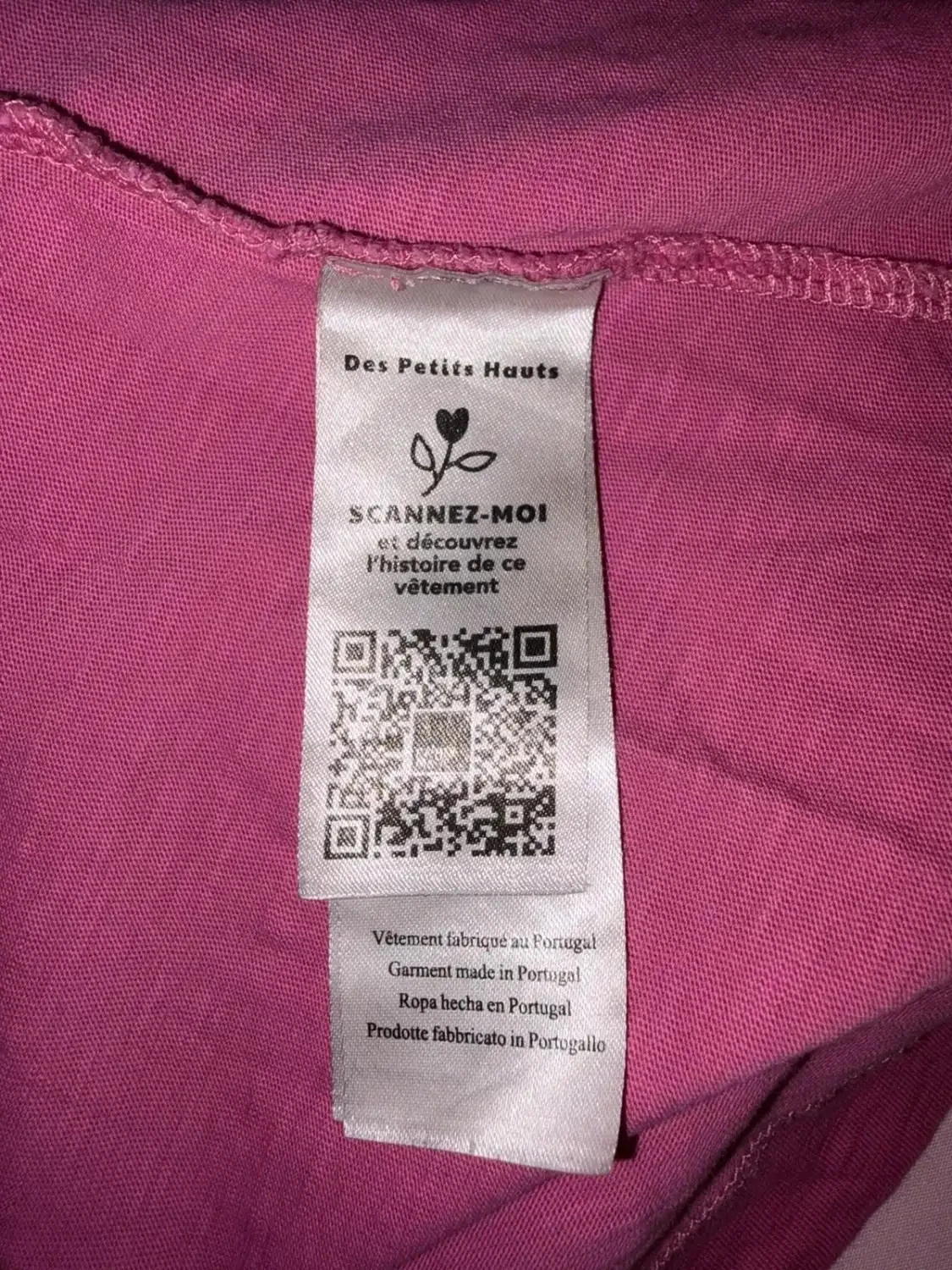 Vestido camiseta de des petits hauts mujer talla 2 38 – photo 10